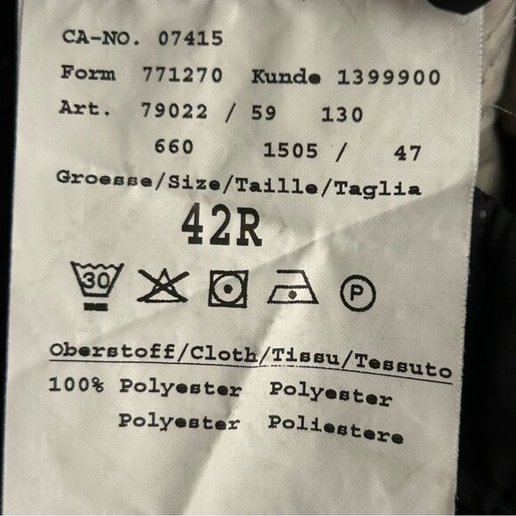 ❤️ bugatti Men's Black Quilted Jacket 42R - Picture 6 of 14